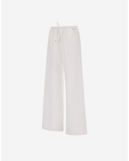 Herno White Trousers