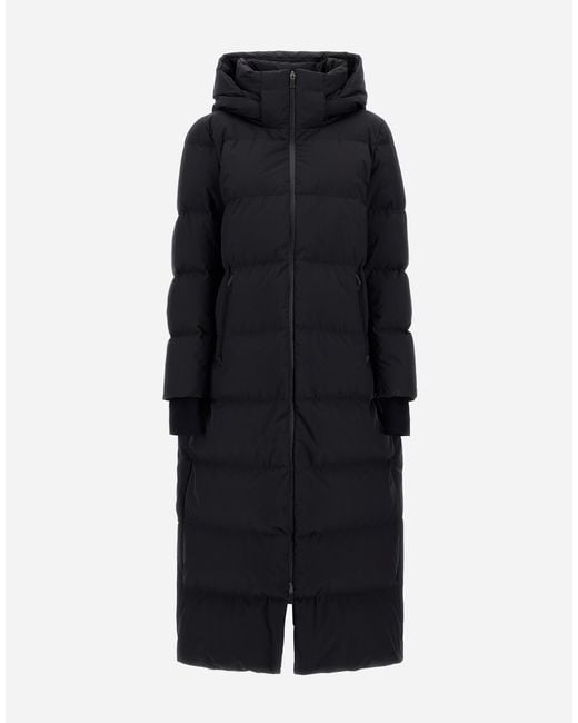 Herno Black Long Jacket