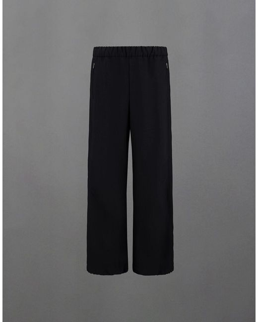 Herno Black Laminar Trousers
