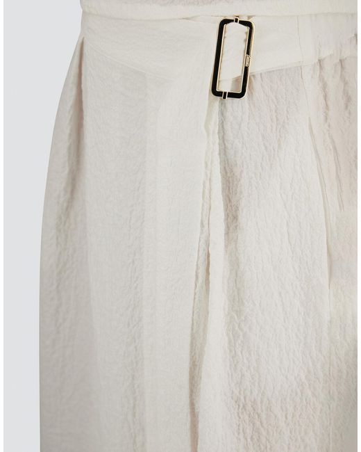 Herno White Skirt