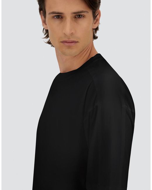 Herno Black T-Shirt for men