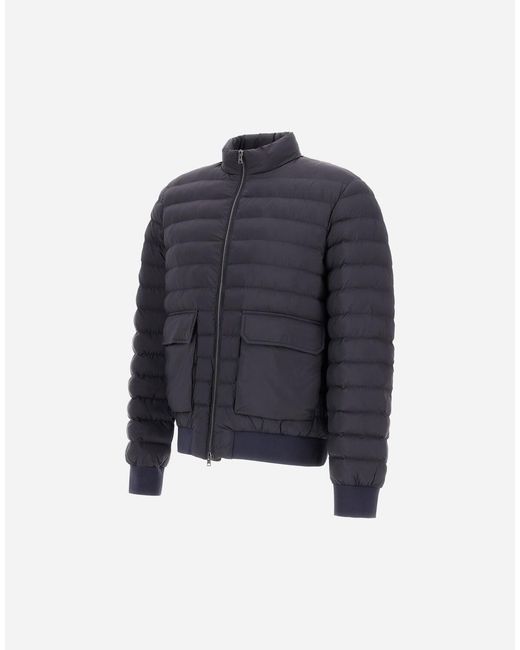 Herno Blue Il Bomber for men