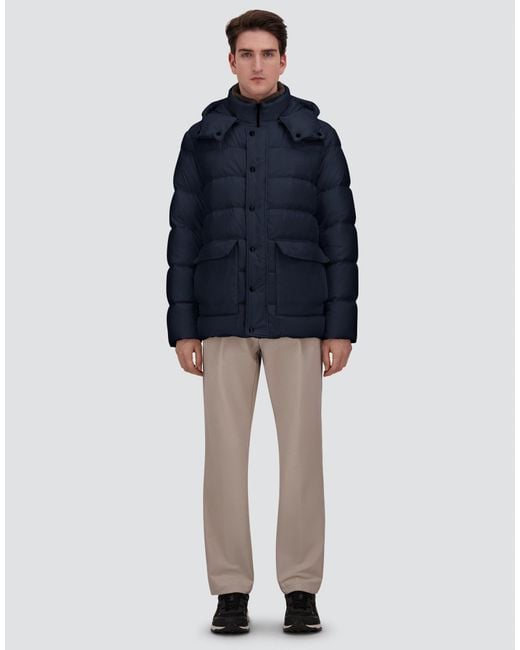 Herno Blue Parka for men