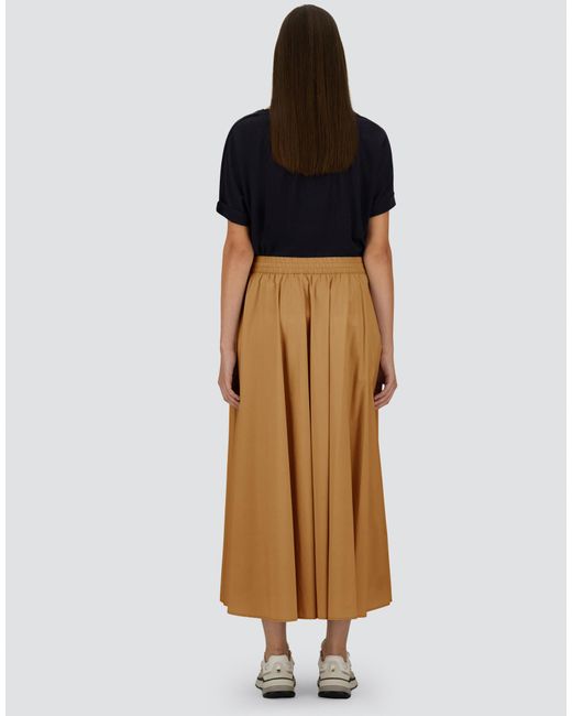 Herno Natural Light Nylon Stretch Skirt