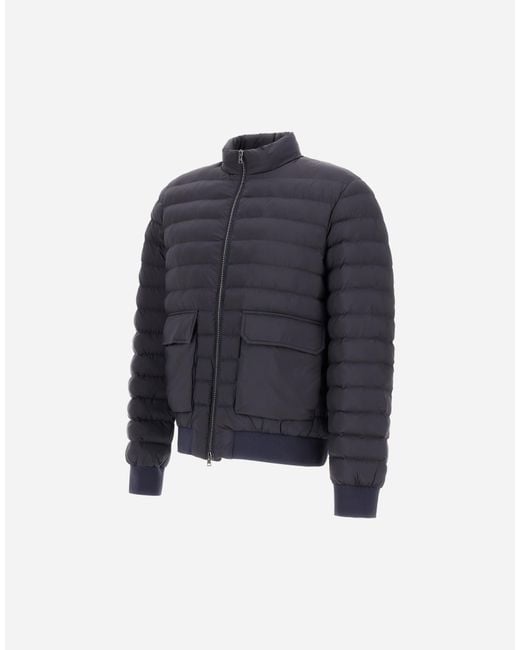 Herno Blue Il Bomber for men