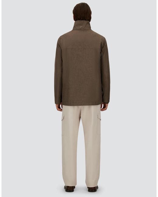 Herno Brown Parka for men