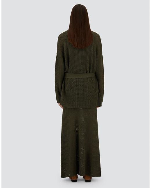 Herno Green Cardigan