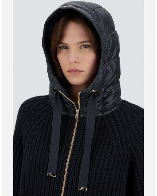 Herno Black Cardigan