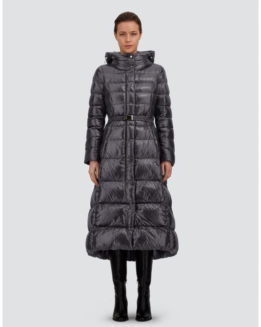 Herno Gray Nylon Ultralight Oversize Jacket