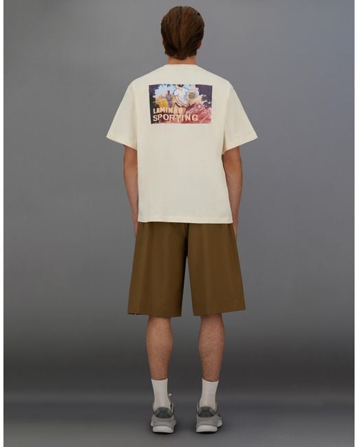 Herno Green Laminar Shorts