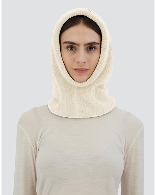 Herno White Balaclava