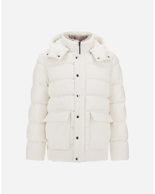 Herno White Parka for men