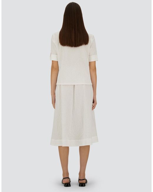 Herno White Skirt