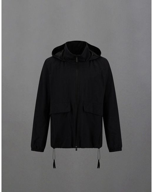 Herno Black Laminar Parka