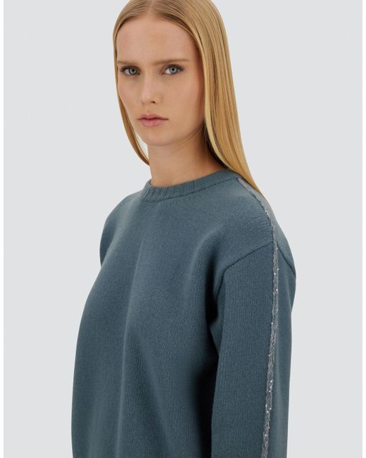 Herno Blue Resort 100% Wool Jumper