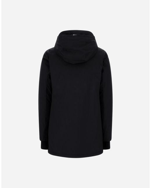 Herno Black A-Shape Jacket