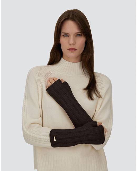 Herno Black Gloves