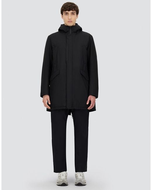 Herno Blue Long Parka for men