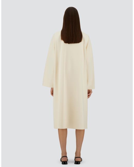 Herno White Long Jacket