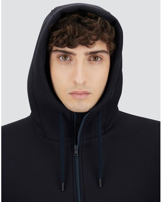 Herno Blue Long Parka for men