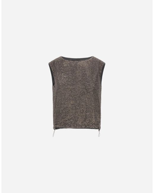 Herno Gray Resort Top