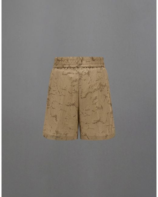 Herno Natural Laminar Shorts