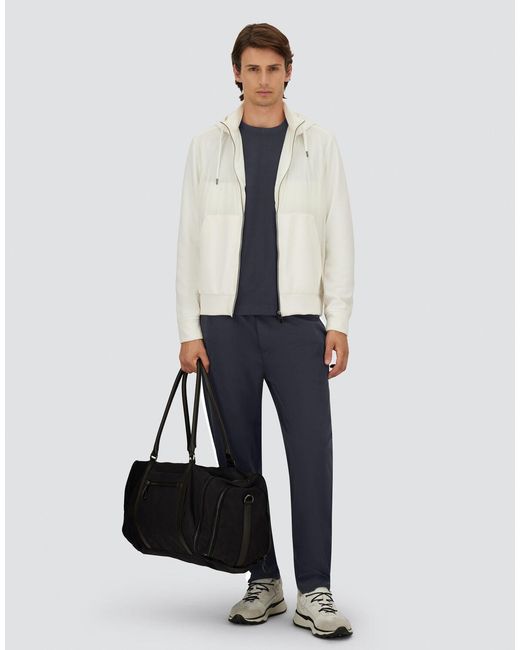 Herno Blue Trousers for men