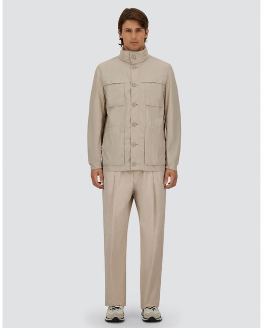 Field Jacket di Herno in White da Uomo