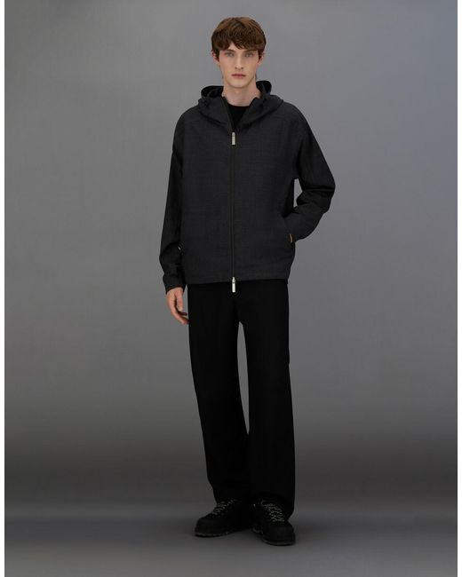 Herno Black Laminar Jacket