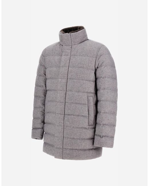 Herno Gray Carcoat for men