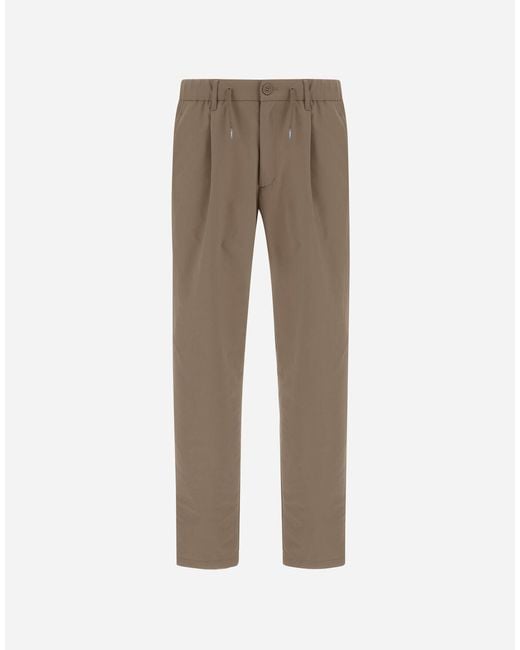Herno Natural Warm Tech Trousers for men