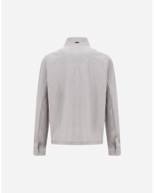 Herno Gray Jacket for men
