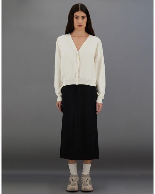 Herno Gray Laminar Cardigan