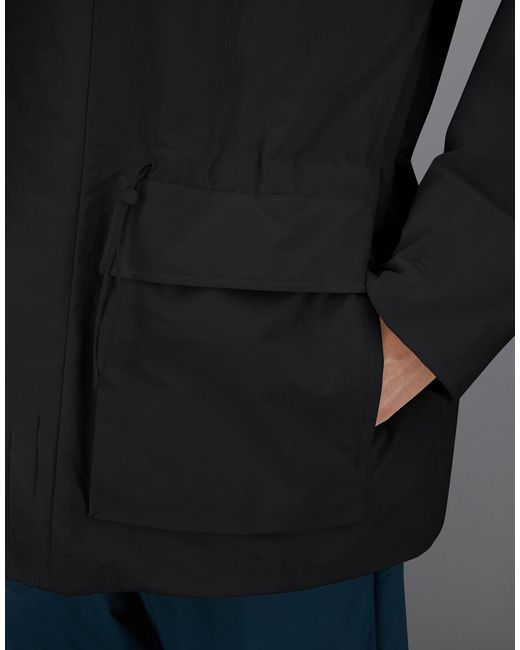 Herno Black Laminar Parka