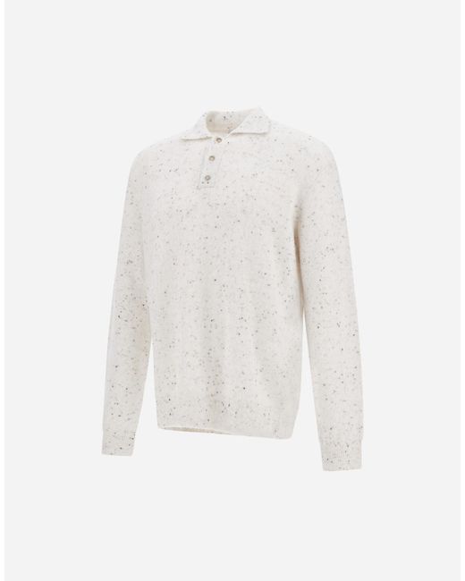 Herno White Resort Polo Shirt for men