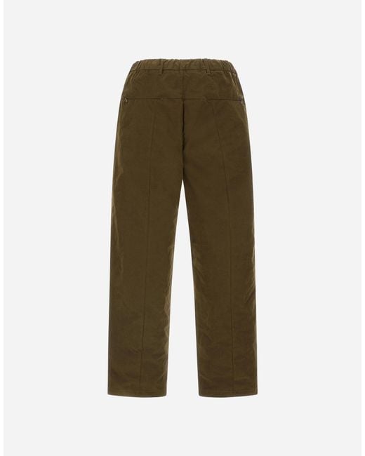 Herno Green Trousers for men