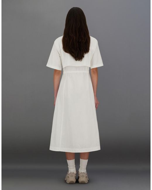 Herno Gray Laminar Dress