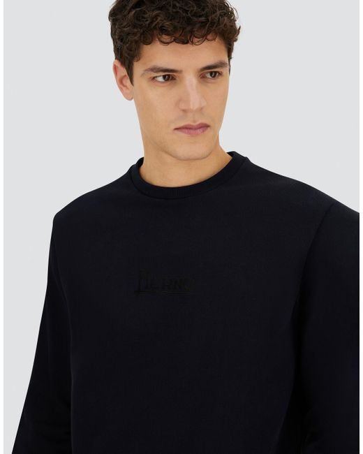 Herno Blue Resort Sweatshirt for men