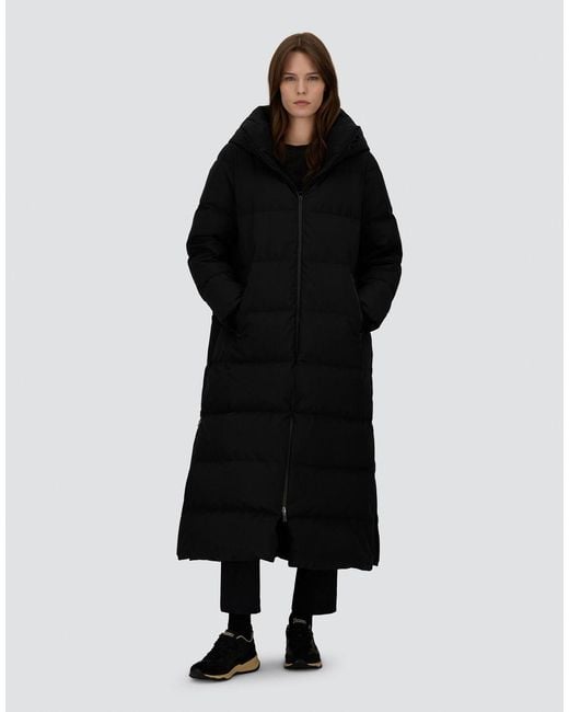 Herno Black Long Jacket