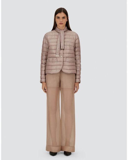 Herno Pink Blazer With Scarf