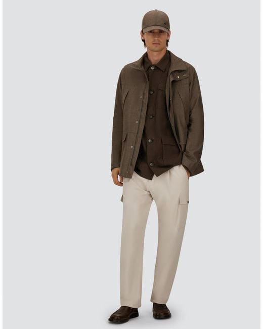 Herno Brown Parka for men
