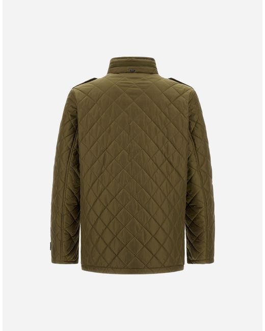 Herno Green Field Jacket for men