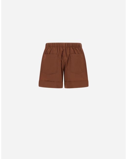 Herno White Shorts