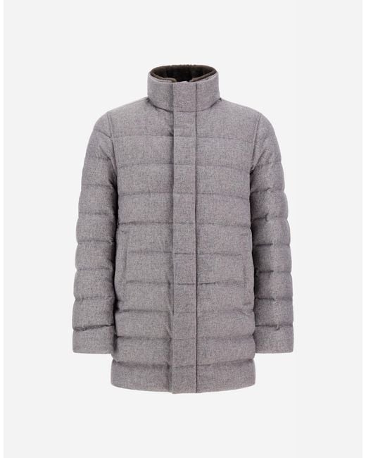 Herno Gray Carcoat for men