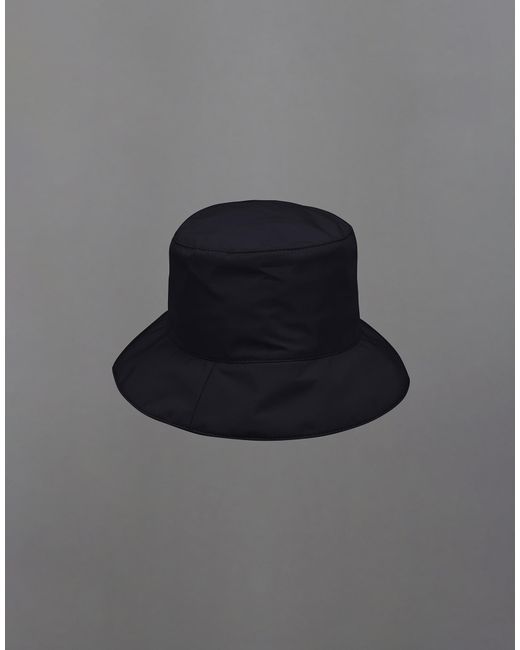 Herno Black Laminar Hat