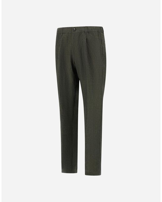 Herno Green Resort Trousers for men