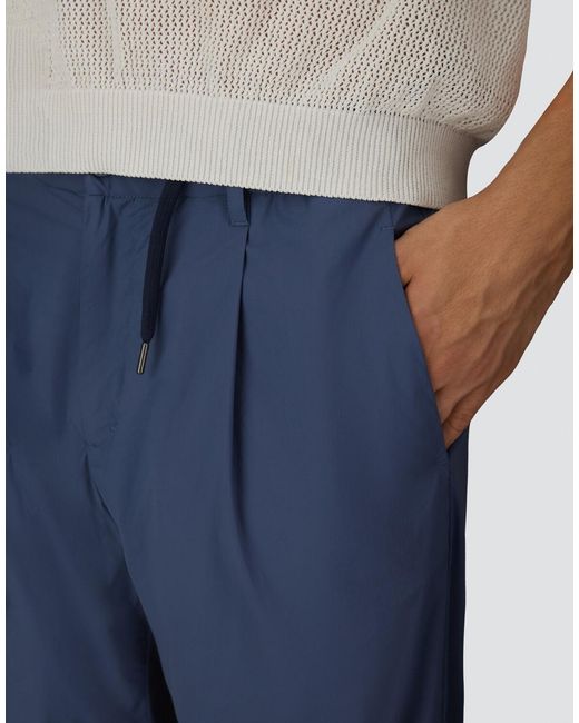 Herno Blue Trousers for men