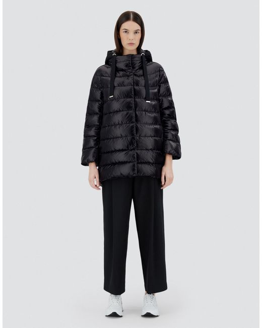 Herno Blue A-Shape Jacket