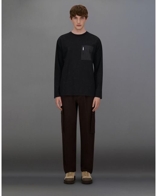 Herno Black Laminar T-Shirt