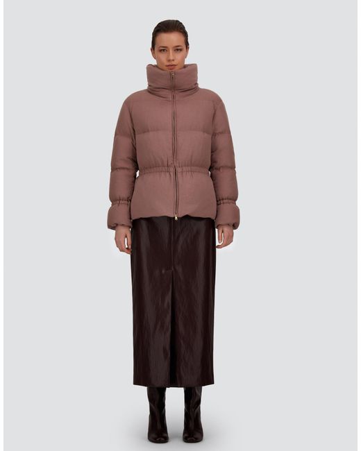 Herno Pink Cashmere And Silk Jacket